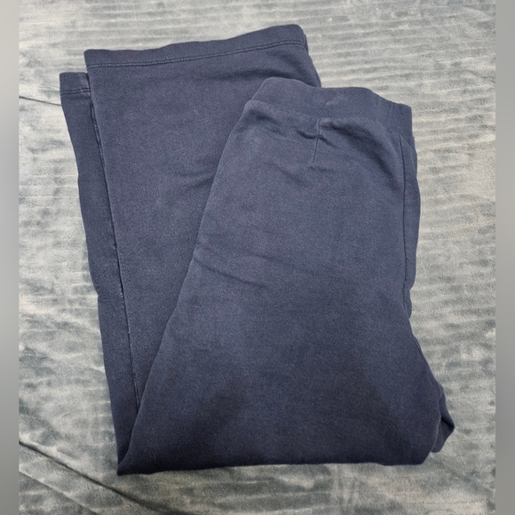 Purejill Navy Blue Capri Sweats Wide Leg! - Picture 1 of 8